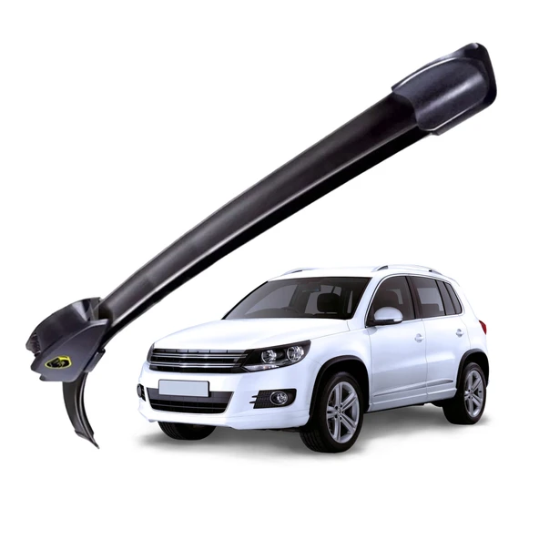 Mega Oto Market RBW Otomobil Sileceği Muz Silecek Takımı 60/53 cm 24/21 inch Land Rover Evoque - Volkswagen Tiguan ile uyumlu ürün görseli 1