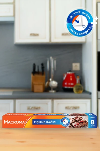 Macromax Pişirme Kağıdı 8 Metre - Resim 3