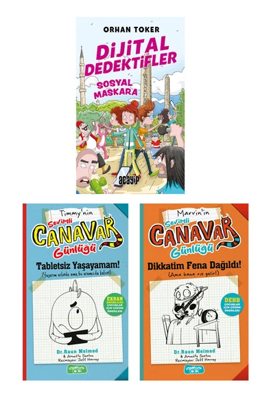 Sosyal Maskara/Tabletsiz Yaşayamam!/Dikkatim Fena Dağıldı! ürün görseli 1