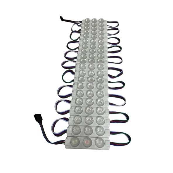 Akvaryum Mutfak Dolap Ayna Modül Led Aydınlatma RGB Işık mercekli vitrin tezgah mağza ürün gösteri 3W DC 12V ürün görseli 1