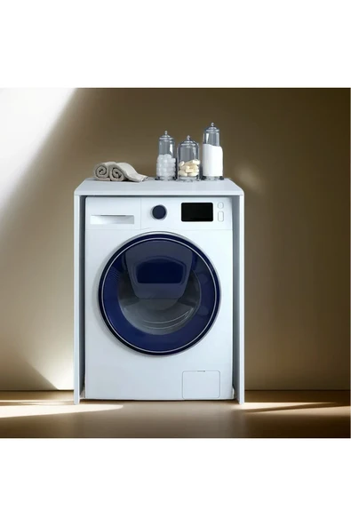 Çamaşır Makine Alt Dolabı Kurutma Makinesi Dolabı ürün görseli 1