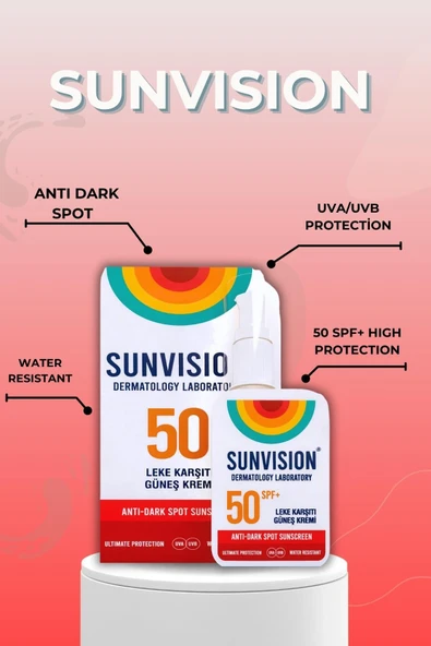 Sunvision LEKE KARŞITI GÜNEŞ KREMİ 50ml ürün görseli 1