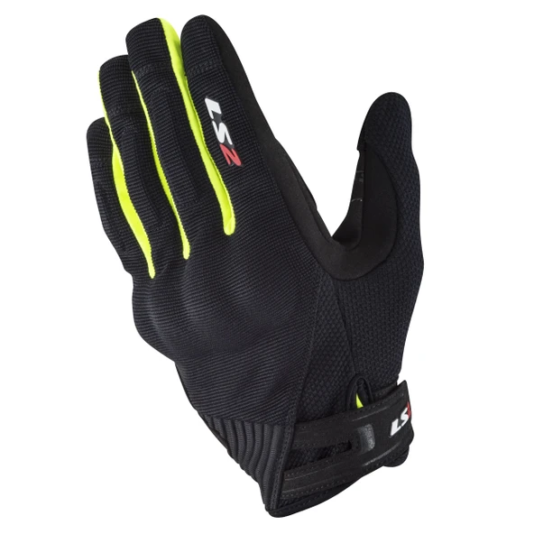 LS2 DART 2 EVO YAZLIK ELDİVEN SİYAH-NEON - Resim 2