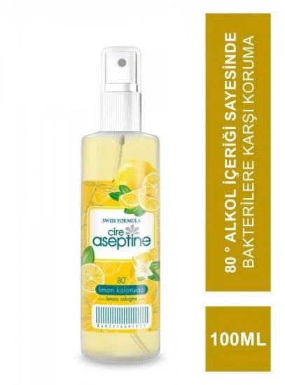 Cire Aseptine Limon Kolonyası 100 ml Sprey ürün görseli 1