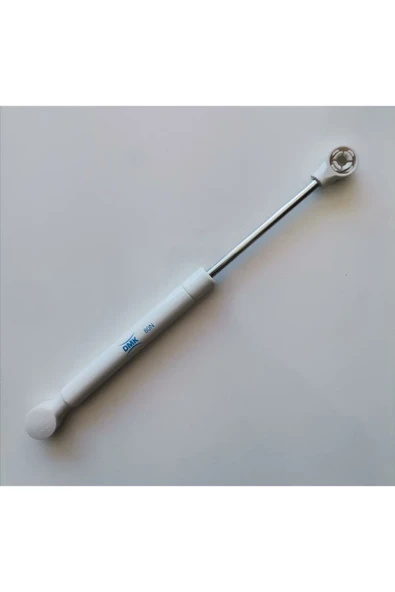 Dolap Amortisörü Beyaz Gazlı Piston Kapak Hidroliği 27 Cm 80n ürün görseli 1