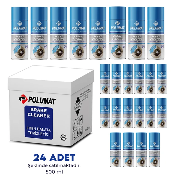 Polumat Fren Balata Temizleme Spreyi 24'lü Paket ürün görseli 1