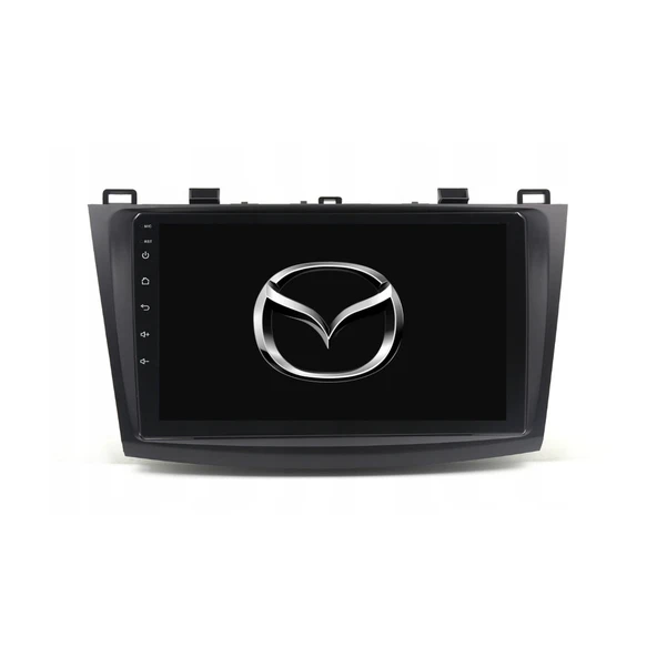 Mazda Mazda 3 - Araç Multimedya Ekran - 6GB 128GB - S - Black - 2010 - 2013 - 9 Inch - UPG - MYWAY ürün görseli 1