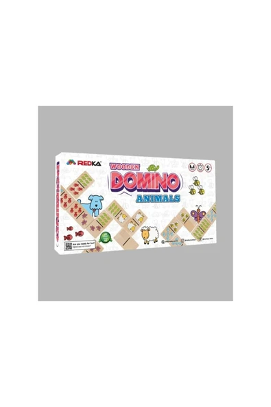 Redka Ahşap Domino - Hayvanlar - Resim 2