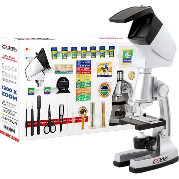 Zoomex STX-1200 1200 Kat Büyütme Mikroskop Seti ürün görseli 1