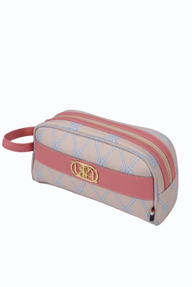 PLTRS 24628  U.S. Polo Assn. Makyaj Çantası - Pembe ürün görseli 1