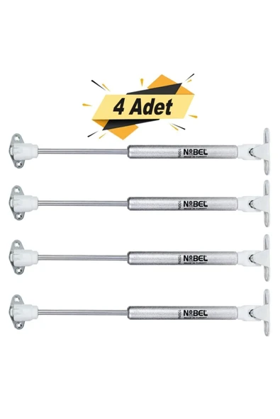 Dolap Amortisörü Gazlı Piston Kapak Hidroliği (27 CM 100N) 4 Adet - Mobilya Bağlantı Elemanları - Te ürün görseli 1