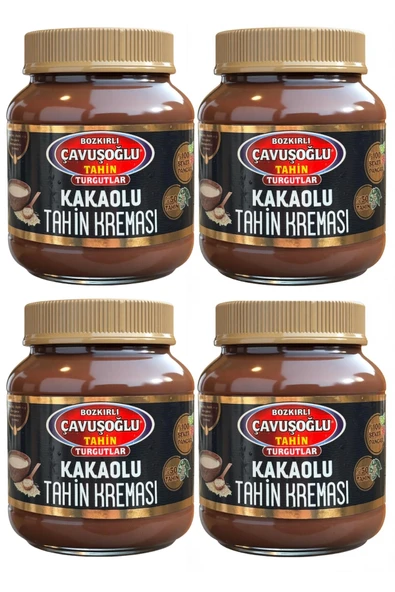 Bozkırlı Çavuşoğlu Kakaolu Tahin Kreması 330 gr x 4 Adet ürün görseli 1