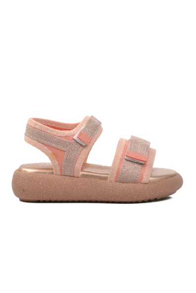 Ayakmod Pudra Ortopedik Kız Çocuk Sandalet 24-402 F ürün görseli 1