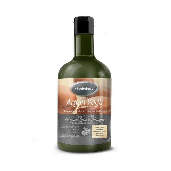 Mecitefendi Organik Argan Yağlı Şampuan 400 Ml ürün görseli 1