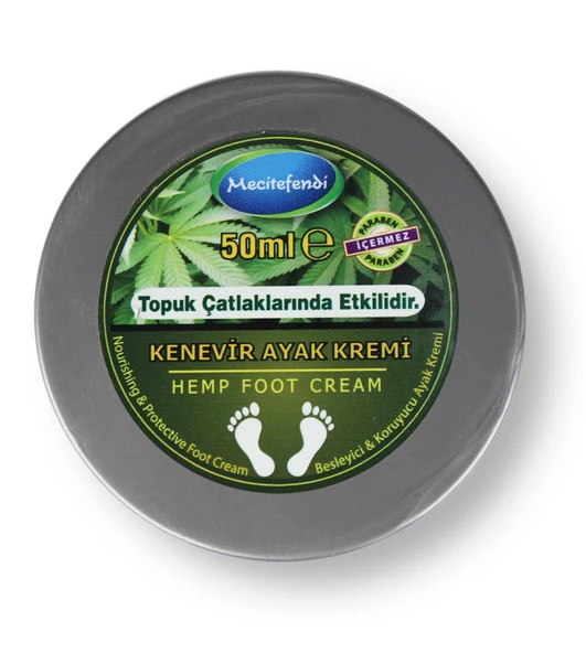 MECİTEFENDİ KENEVİR AYAK BAKIM KREMİ 50 ML ürün görseli 1