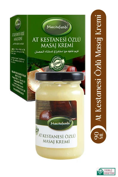 Mecitefendi At Kestanesi Özlü Masaj Kremi 90 Ml ürün görseli 1