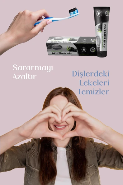 Mecitefendi Aktif Karbonlu Diş Macunu 75 Ml - Resim 4