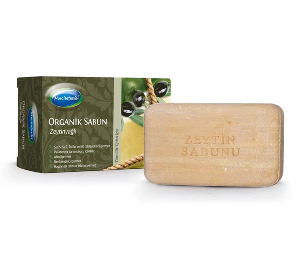 Mecitefendi Zeytinyağı Organik Sabun 125 Gr ürün görseli 1