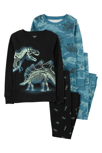 Carters Erkek Çocuk Pijama Set 4'lü Paket 3R496510R ürün görseli 1