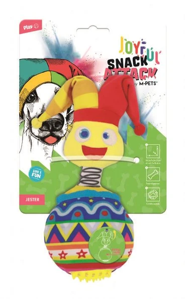 M-PETS JOYFUL JESTER SNACK ATTACK KÖPEK OYUNCAĞI ürün görseli 1