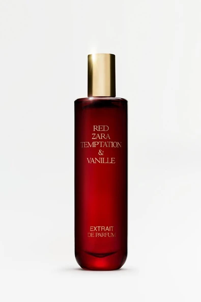 ZARA RED ZARA TEMPTATION VANILLE EXTRAIT DE PARFUM 50 ML ( - Resim 4