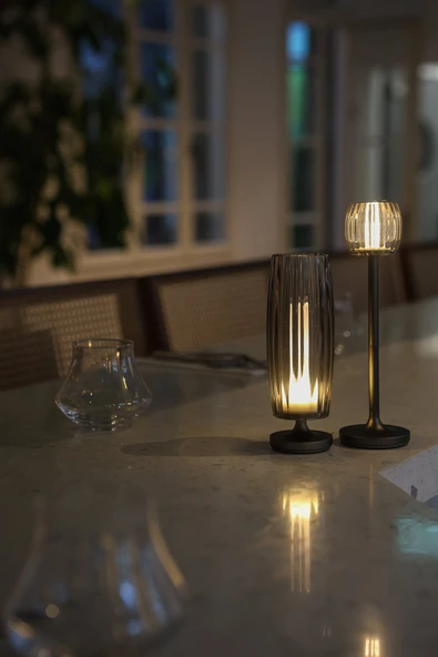 Stylistic Hari Waves Bistro Lamba Graphite Gri - Resim 5