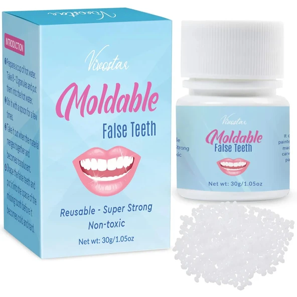 Moldable Vivostar Takma Diş, Protez Diş, Diş Dolgusu, Geçici Diş, Diş Onarımı ürün görseli 1