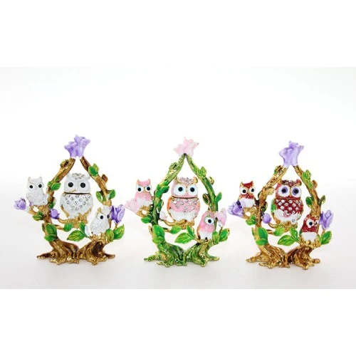 Periboia Swarovski Baykuş Figürü ürün görseli 1