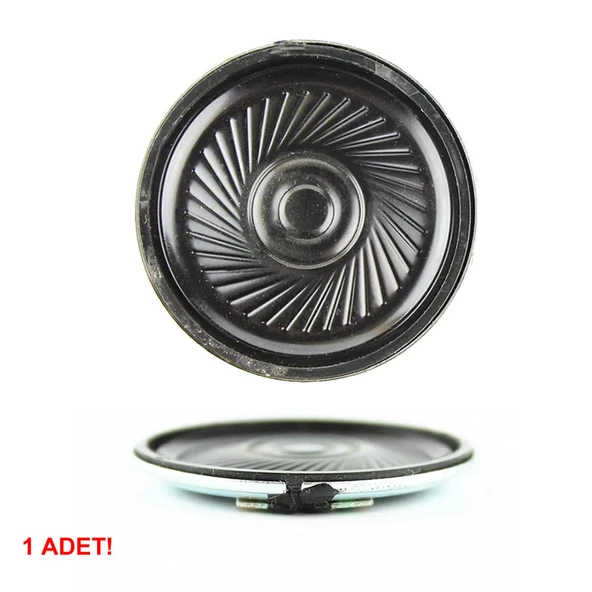 İnce 4cm 50 Ohm 0.5W Hoparlör Yuvarlak Speaker  40mm 0.5 Watt Ses Müzik Amfi Ses Oluşturucu Yüksek Kalite Oyuncak Ürün Tanıtım ürün görseli 1