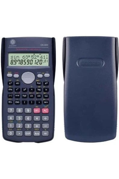 Cockpit Bilimsel Fonksiyonlu Hesap Makinesi 12 Haneli 240 Fonksiyon (ck-820) ürün görseli 1