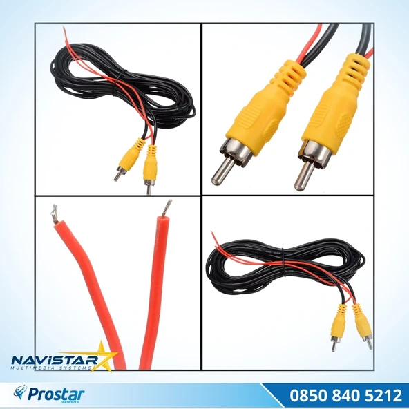 6 Metre RCA Tetikli Uzatma Kablosu - Resim 2