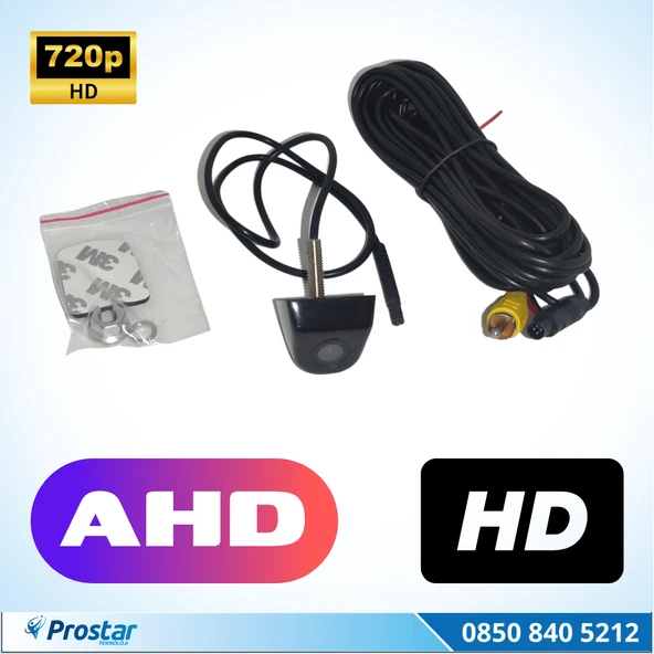 Piramit Ahd 720P 4 Pin Yüksek Çözünürlüklü Geri Görüş Kamerası ürün görseli 1