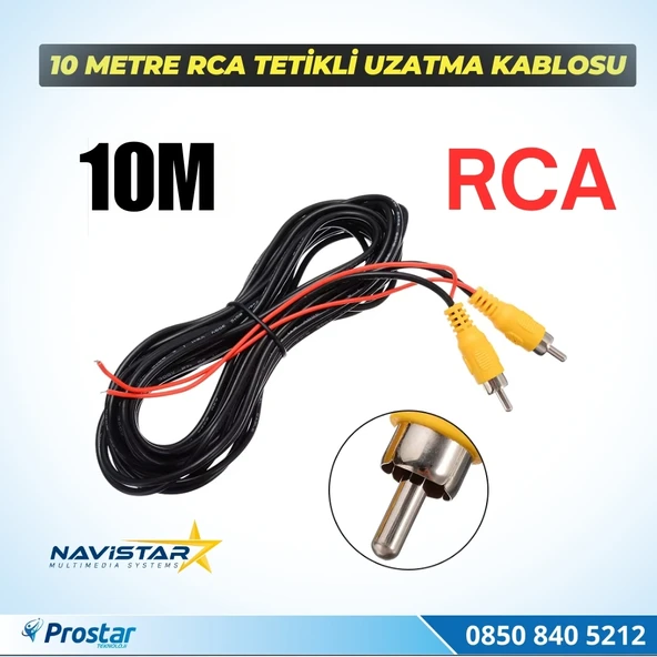 10 Metre RCA Tetikli Uzatma Kablosu ürün görseli 1