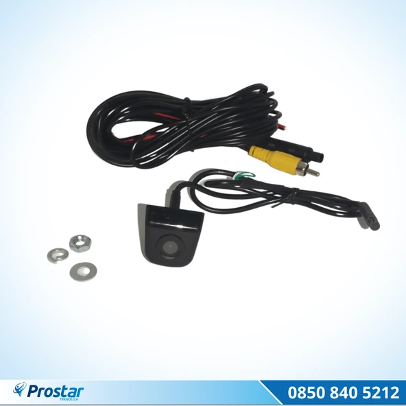Metal Kasa Piramit 4 Pin Oto Geri Görüş Kamerası ürün görseli 1