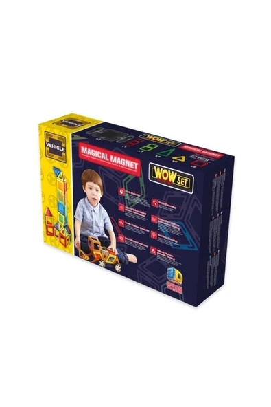 Başel Magical Magnet Wow 22 Parça Oyun Seti - Resim 2