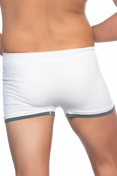 BEYAZ MI Emay 2104 Soft Erkek Boxer - Resim 2