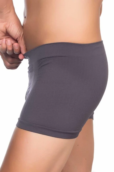 ANTRASİT MI Emay 2102 Soft Erkek Boxer - Resim 2