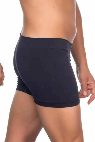 SİYAH MI Emay 2102 Soft Erkek Boxer - Resim 2
