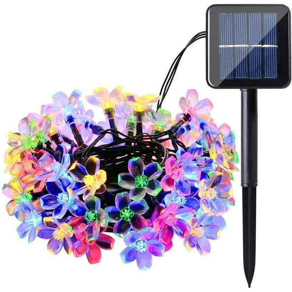 Solar 5 M 50 Led Papatya RGB 8 Fonksiyonlu ürün görseli 1