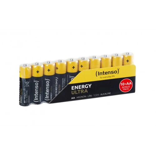 INTENSO 7501920, Energy Ultra, LR6, AA, 1.5Volt, 10 lu Paket, PİL ürün görseli 1