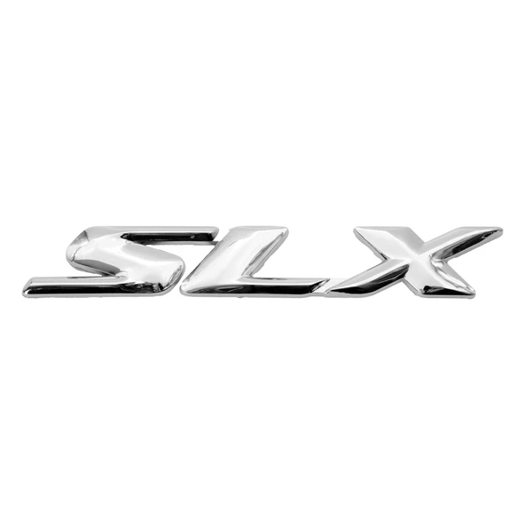 SLX Plastik Krom Arma Bagaj Etiketi Logo Sticker ürün görseli 1