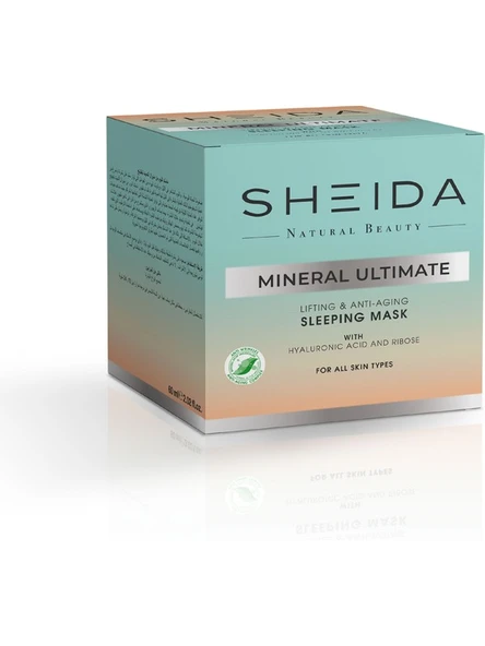 Sheida Mineral Ultimate Toparlayıcı ve Uyku Maskesi 60ML ürün görseli 1