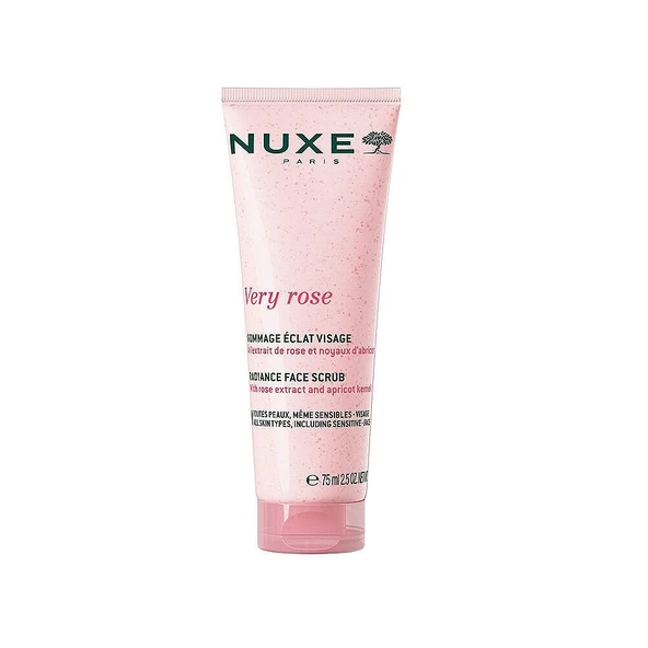 Nuxe Very Rose Hassas Ciltler İçin Parlaklık Veren Yüz Peelingi 75 ml ürün görseli 1
