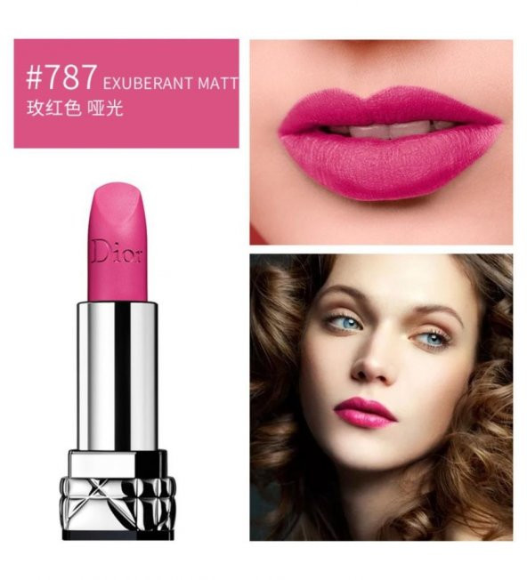 Dior Ruj Refill 787 Exuberant Matte ürün görseli 1