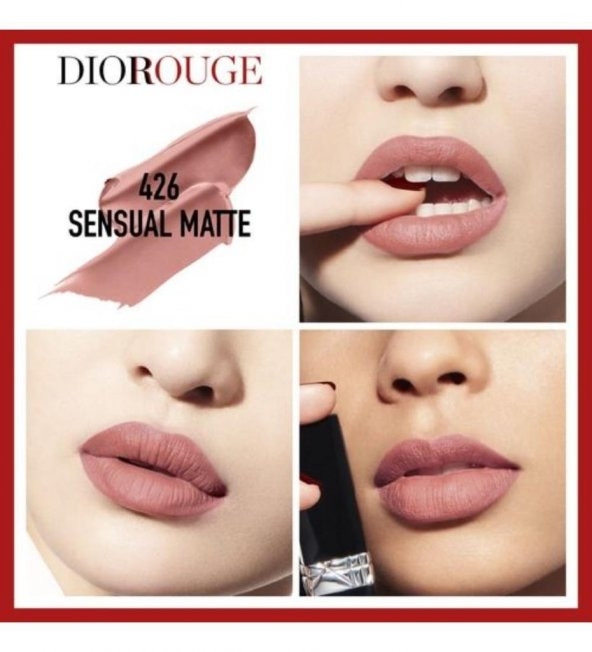 Dior Ruj Refill 426 Sensual Matte ürün görseli 1