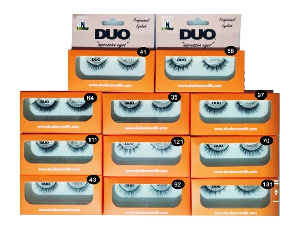 Duo Takma Kirpik AMZ58 ürün görseli 1