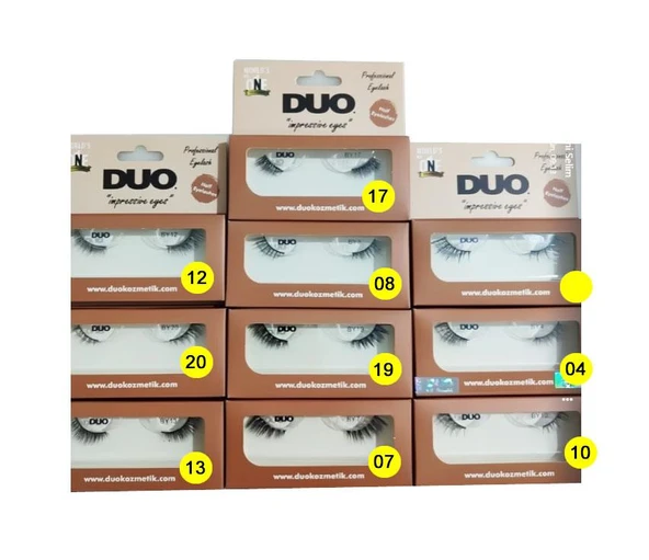 Duo Takma Yarım Kirpik BY18 ürün görseli 1