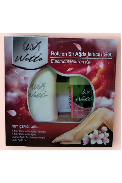 Wetto Sir Ağda Roll on Isıtıcı Set Kartuş Ağdalar İçin ürün görseli 1