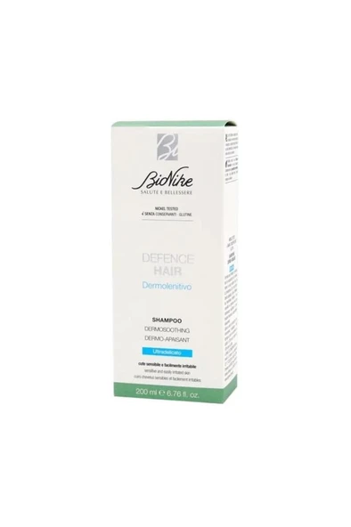 BioNike Defence Hair Dermosoothing Ultra-gentle Shampoo 200ml ürün görseli 1