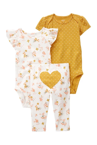 Carters Layette Renkli Kız Bebek 3Lü Set 1P596810R ürün görseli 1